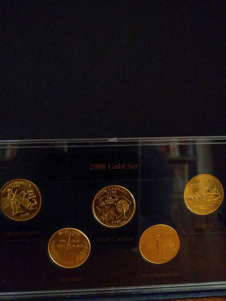 CSN 2000 State Quarter Gold  coin collectible - Main Image 2