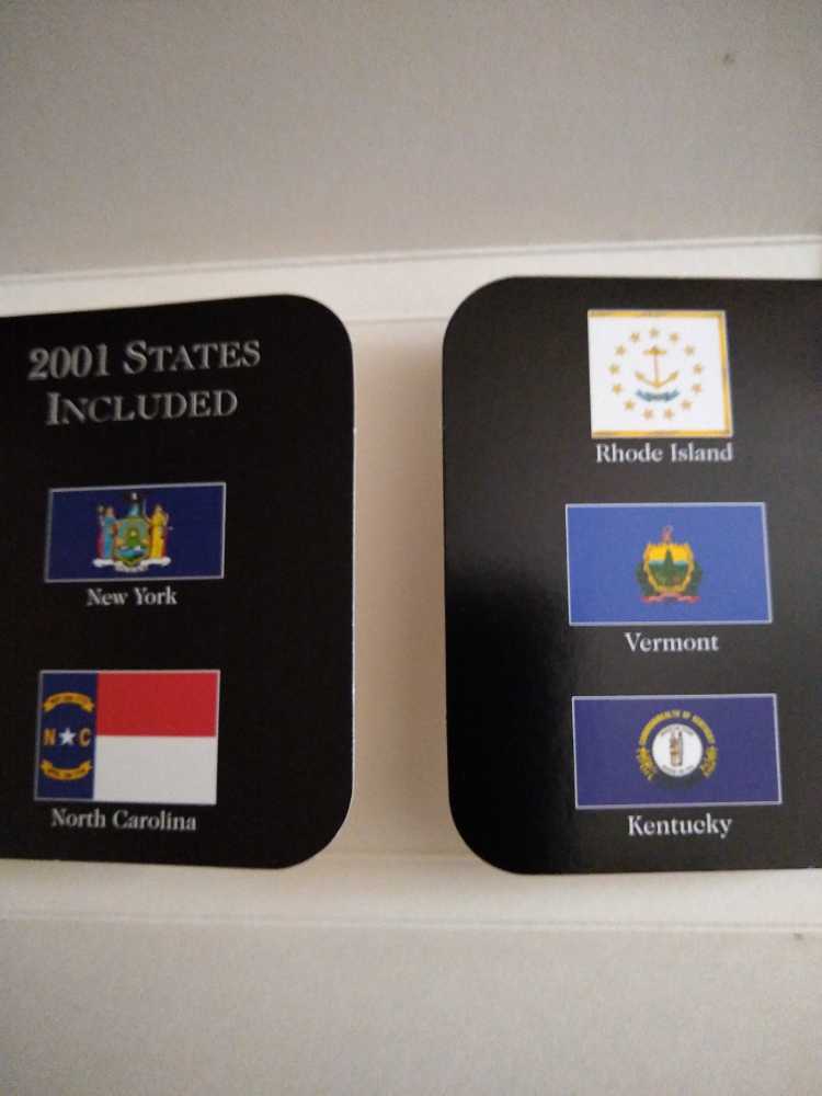 CSN 2001 State Quarter Gold  coin collectible - Main Image 3