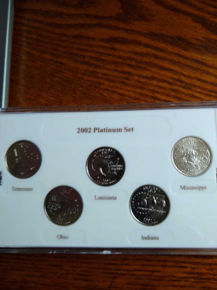 CSN 2002 State Quarter Platinum   coin collectible - Main Image 2