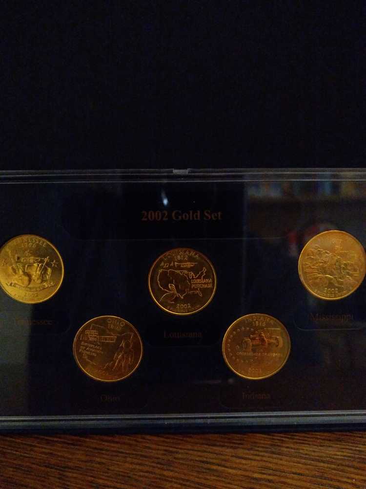 CSN 2002 State Quarter Gold  coin collectible - Main Image 2