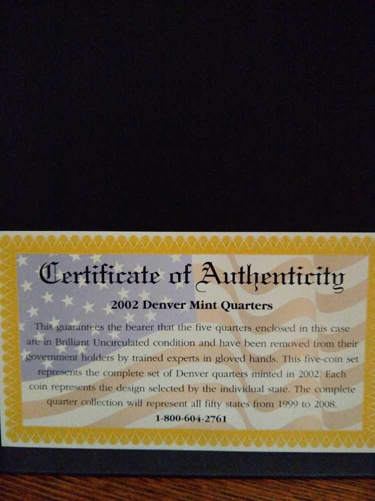 CSN 2002 State Quarter Denver   coin collectible - Main Image 4