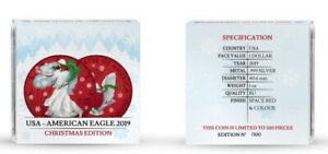 United States. Space Red Christmas 2019  coin collectible - Main Image 4