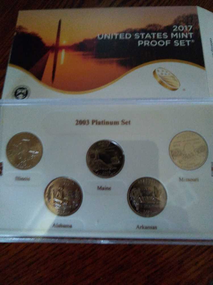 CSN 2003 State Quarter Platinum   coin collectible - Main Image 2