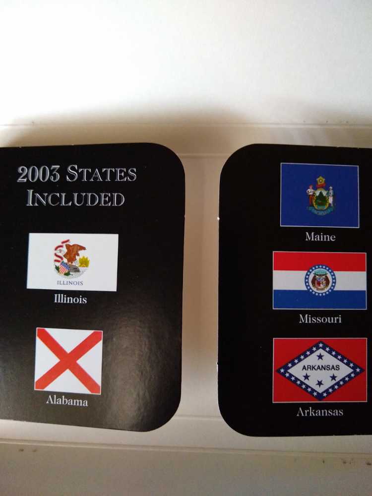 CSN 2003 State Quarter Gold  coin collectible - Main Image 3