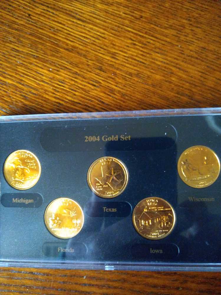 CSN 2004 State Quarter Gold  coin collectible - Main Image 2