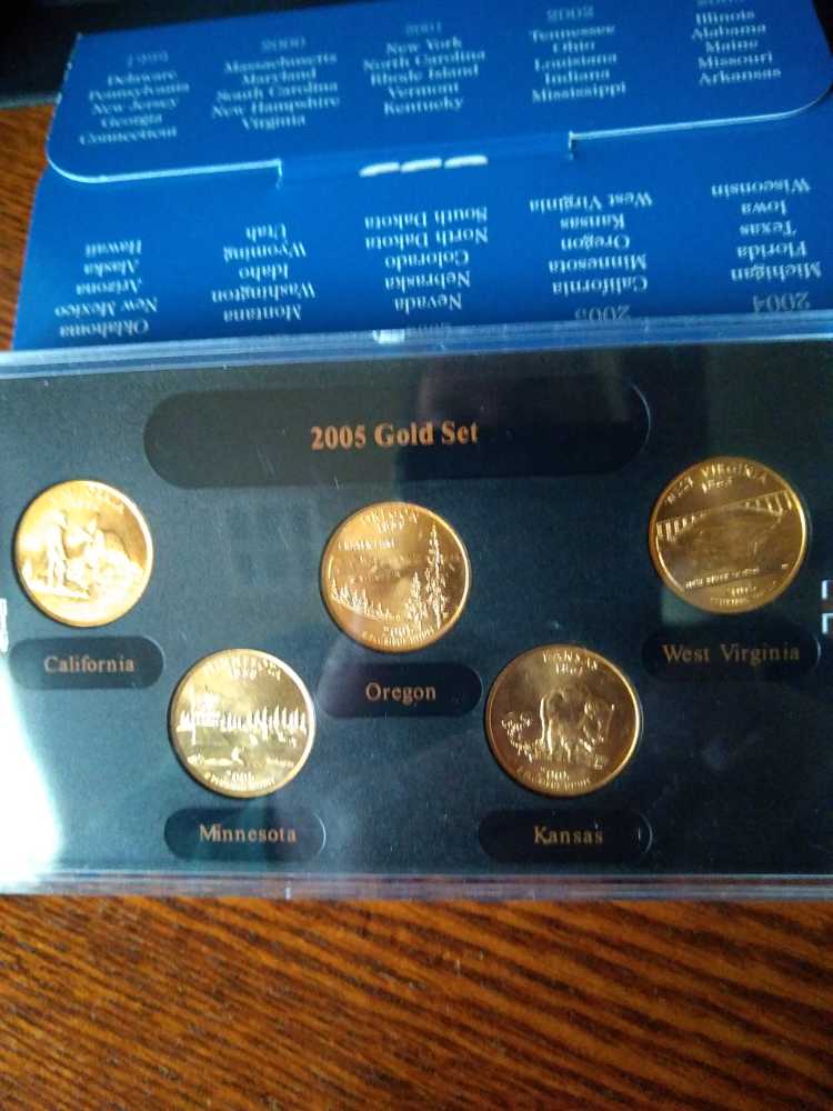 CSN 2005 State Quarter Gold  coin collectible - Main Image 2