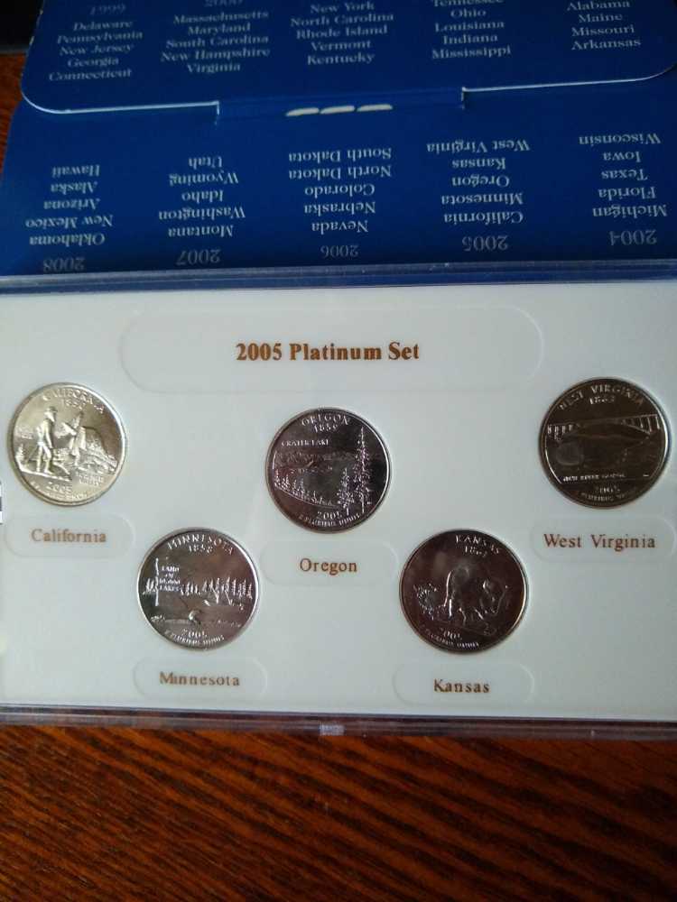 CSN 2005 State Quarter Platinum   coin collectible - Main Image 2