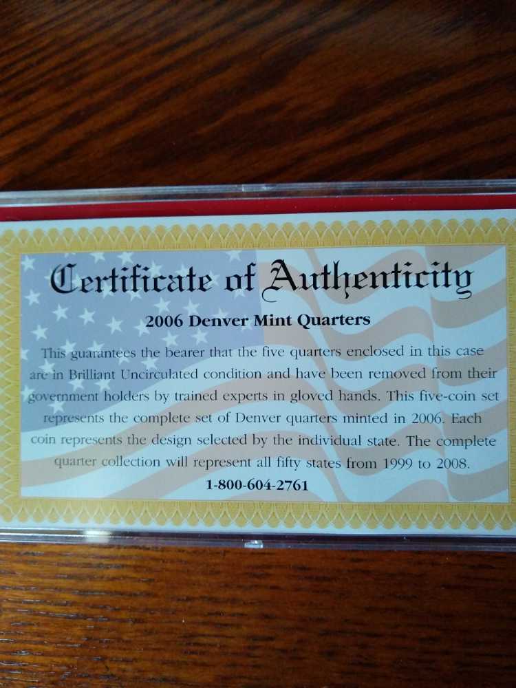 CSN 2006 State Quarter Denver   coin collectible - Main Image 4
