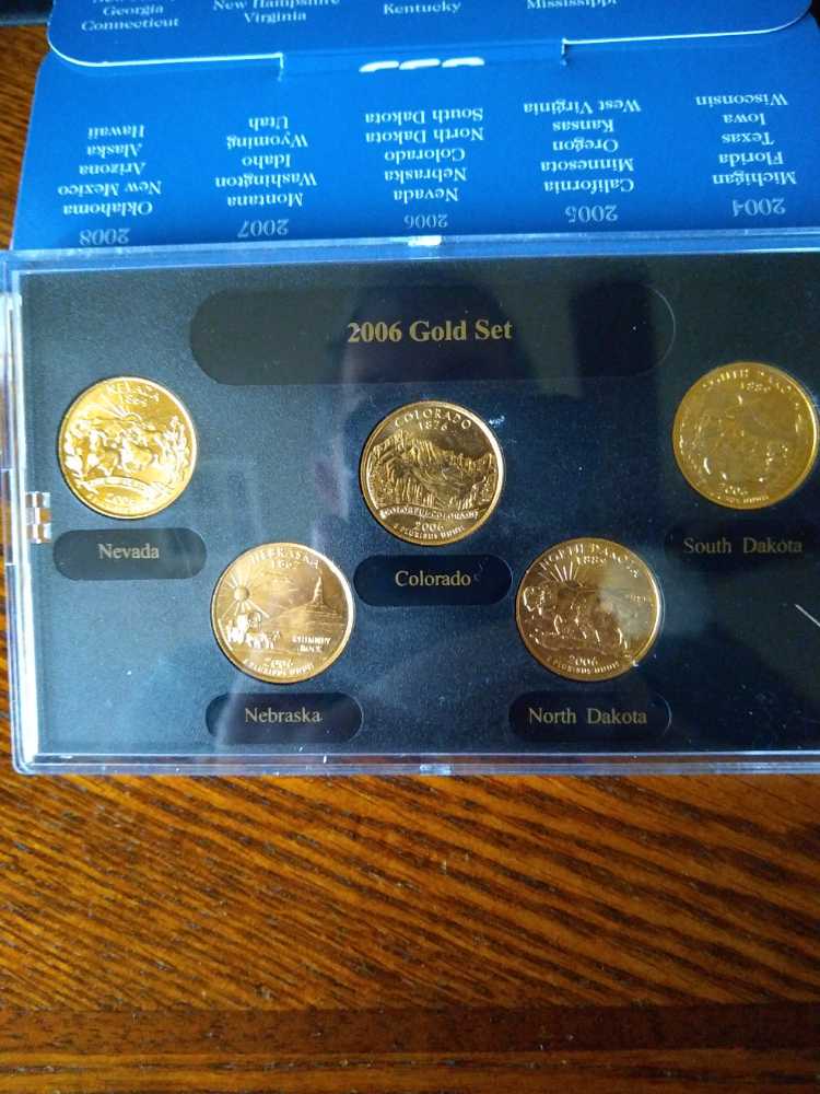 CSN 2006 State Quarter Gold  coin collectible - Main Image 2