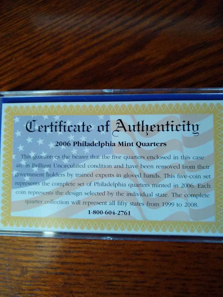 CSN 2006 State Quarter Philadelphia   coin collectible - Main Image 4