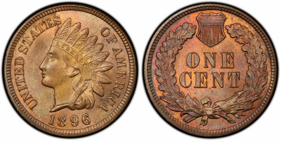 Penny Info Indian Head  coin collectible - Main Image 2