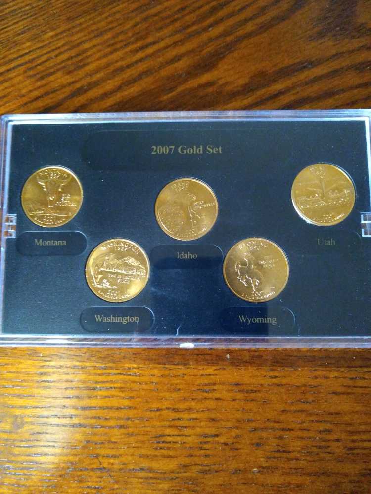 CSN 2007 State Quarter Gold  coin collectible - Main Image 2
