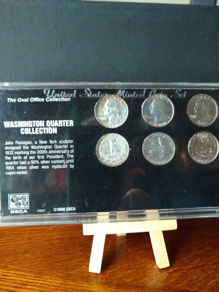 Oval Office Collection Washington Quarters  coin collectible - Main Image 3