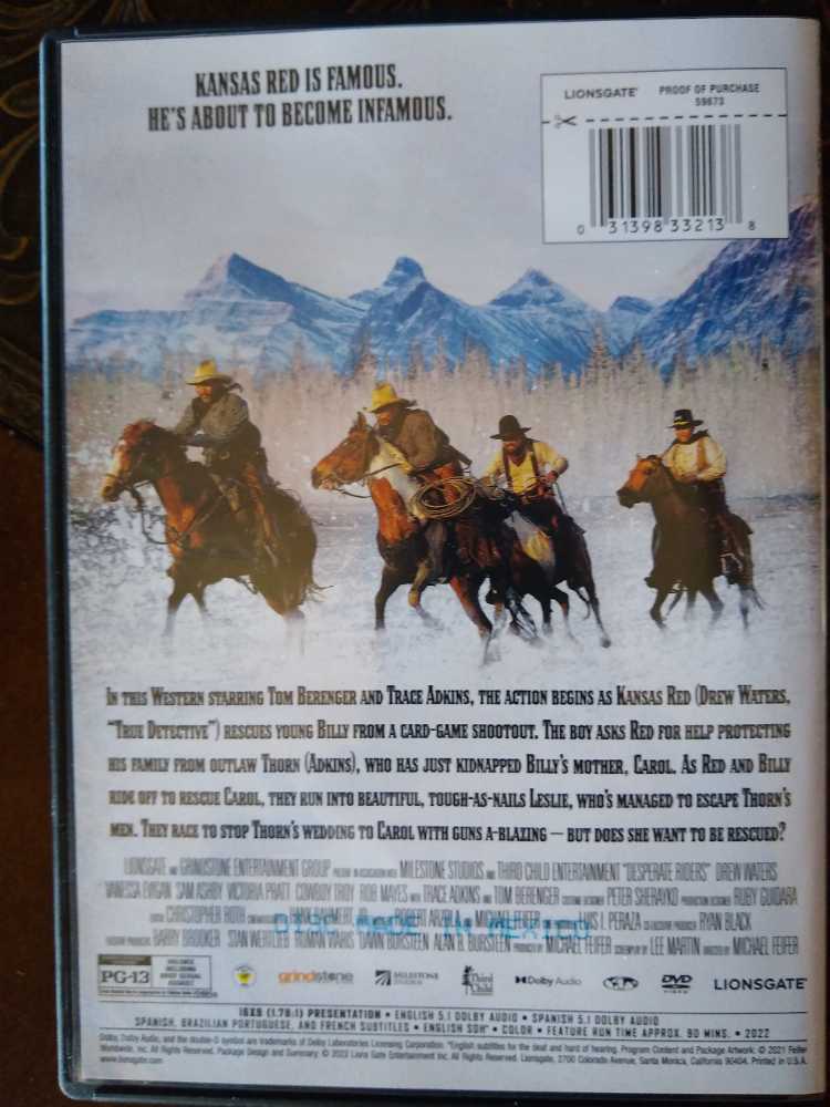 The Desperate Riders  coin collectible [Barcode 031398332138] - Main Image 2