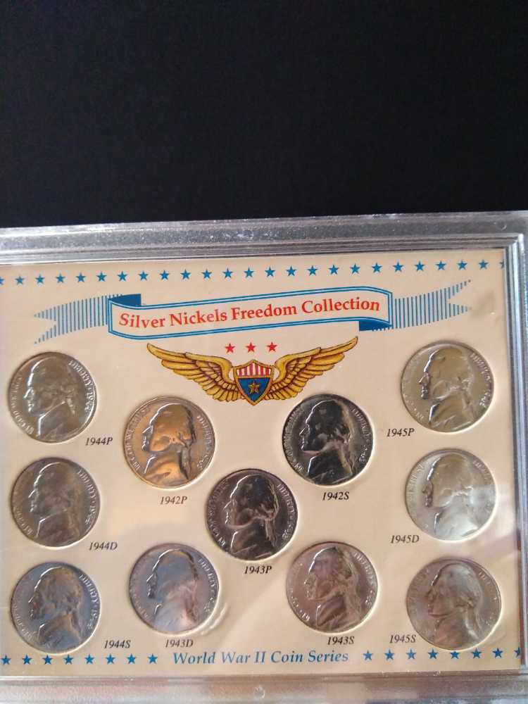 Silver Nickel Freedom 1942-1945  coin collectible - Main Image 1