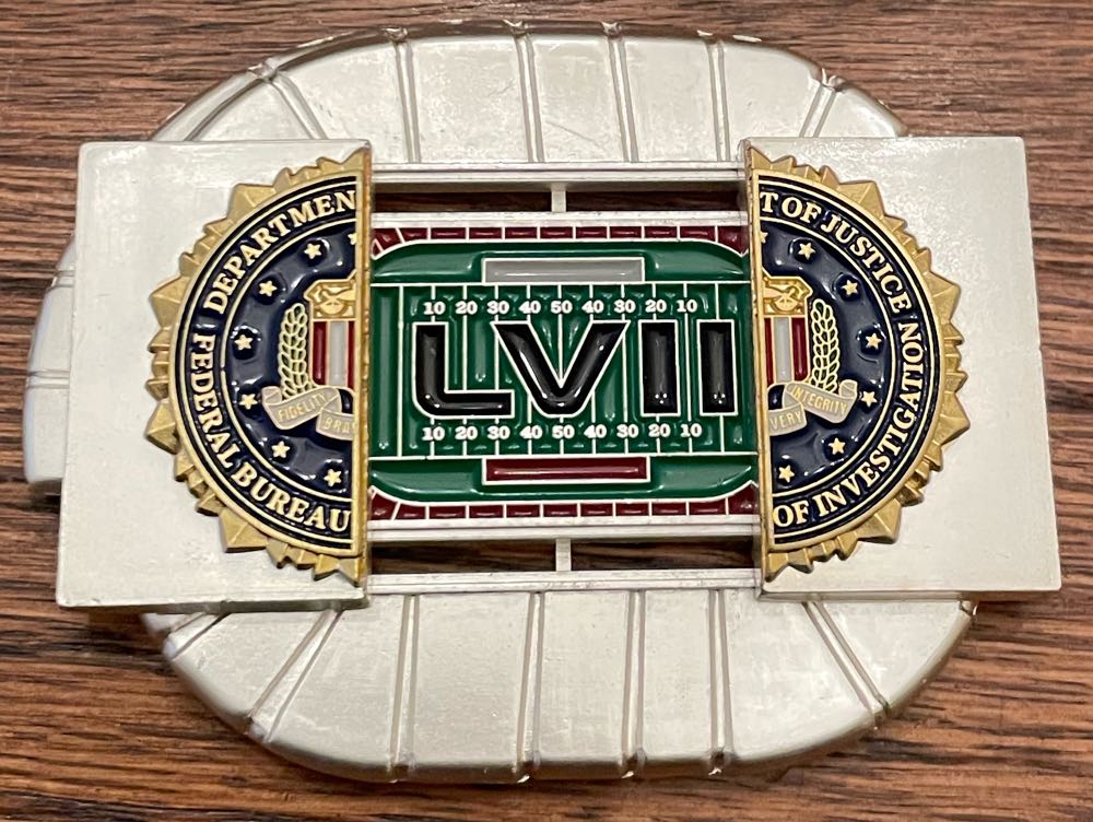 Federal Bureau Of Investigation - Super Bowl LVII - Arizona  coin collectible - Main Image 2