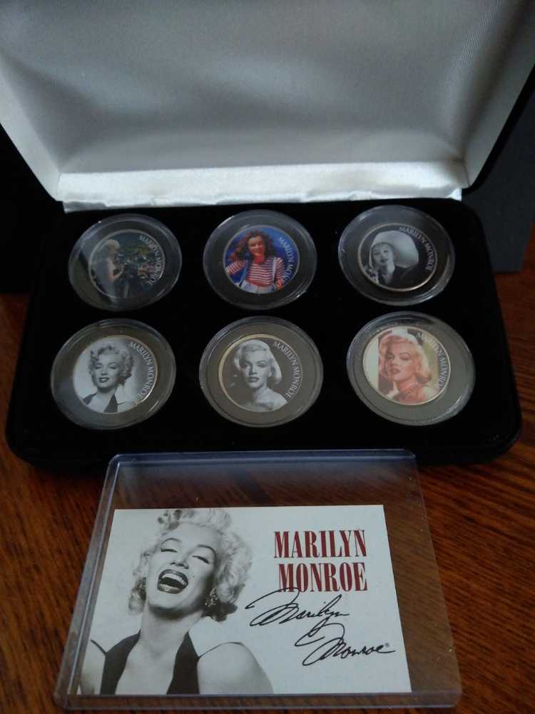 Marilyn Monroe 6 Coins Set  coin collectible - Main Image 2