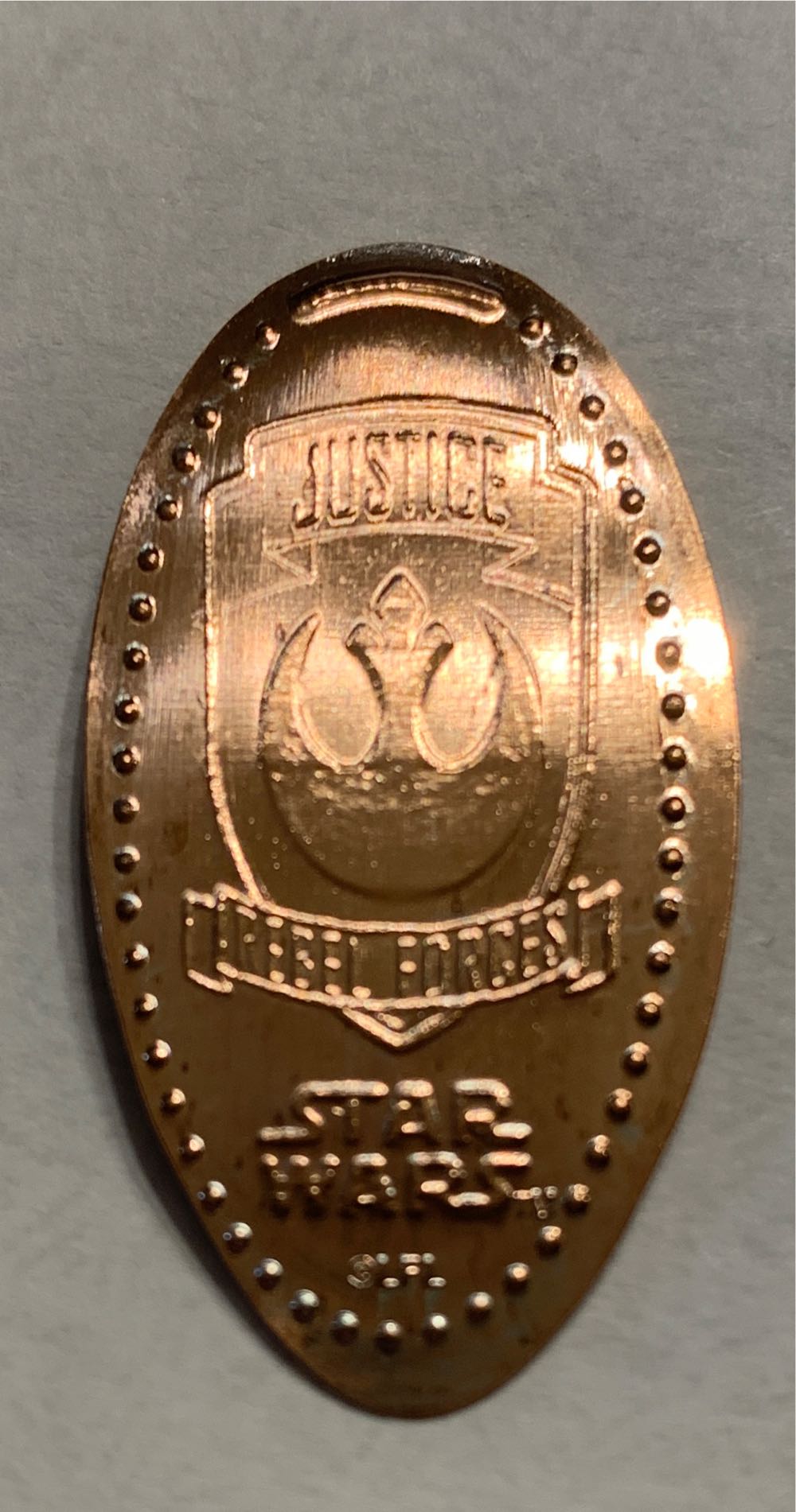 Braided Hair Canadian Cent