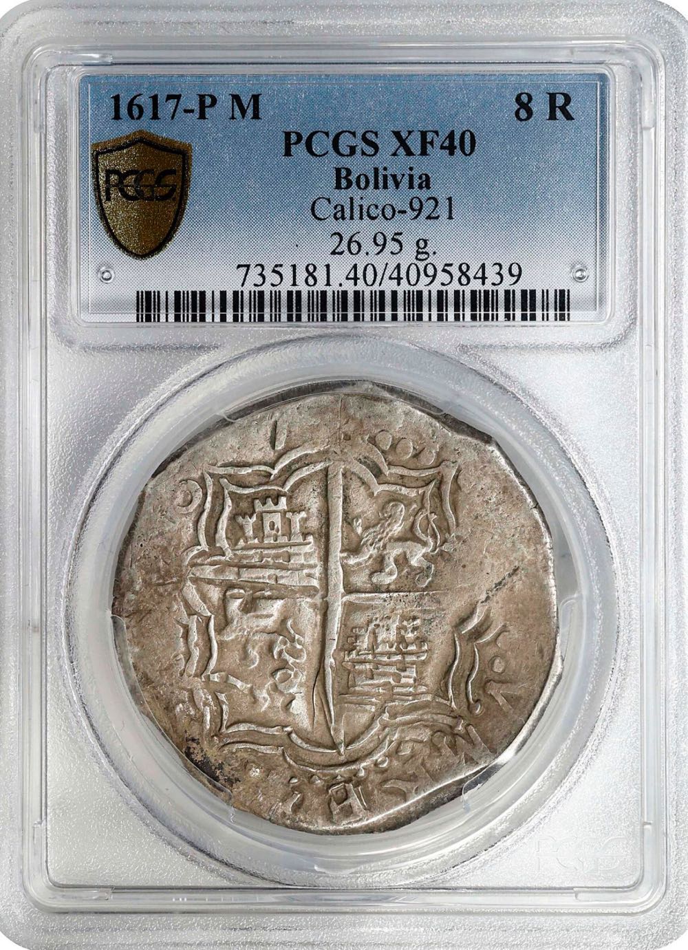 Bolivia Cob 8 Reales  coin collectible - Main Image 4