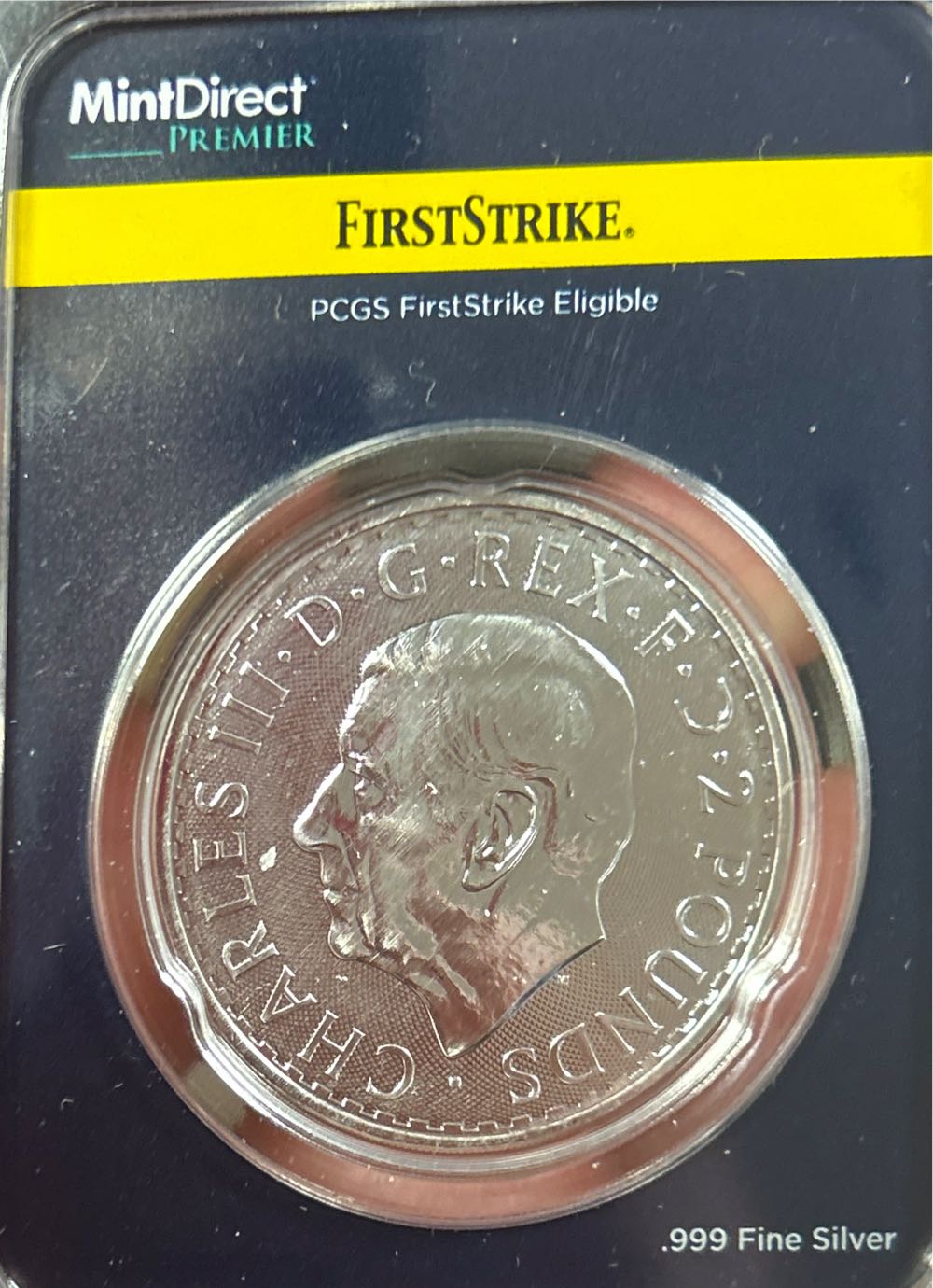 Britannia £2 Silver Bullion  coin collectible - Main Image 2