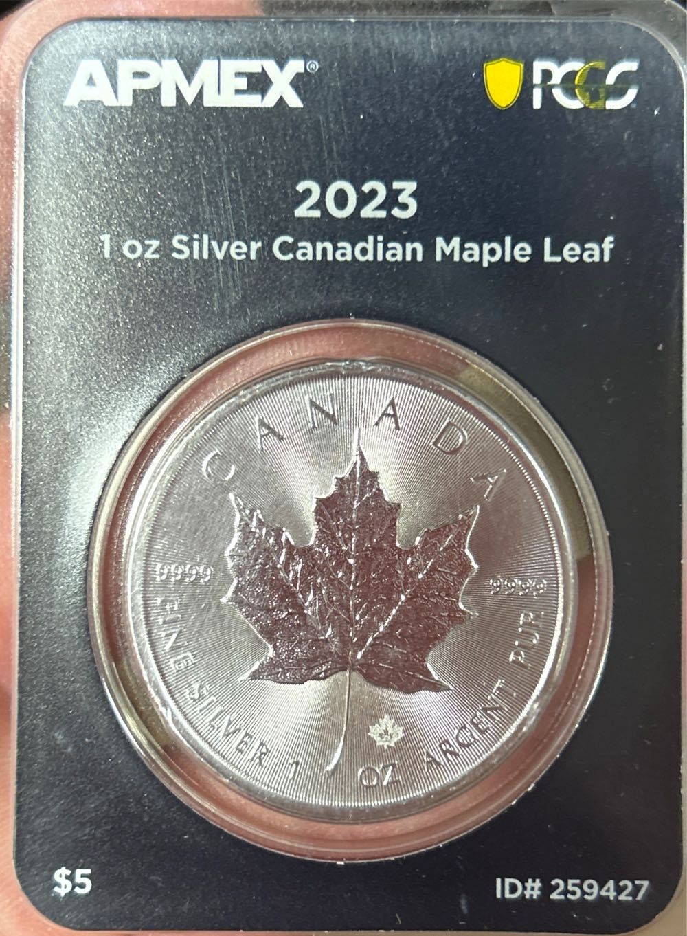 1 Oz Hoover Silver Round