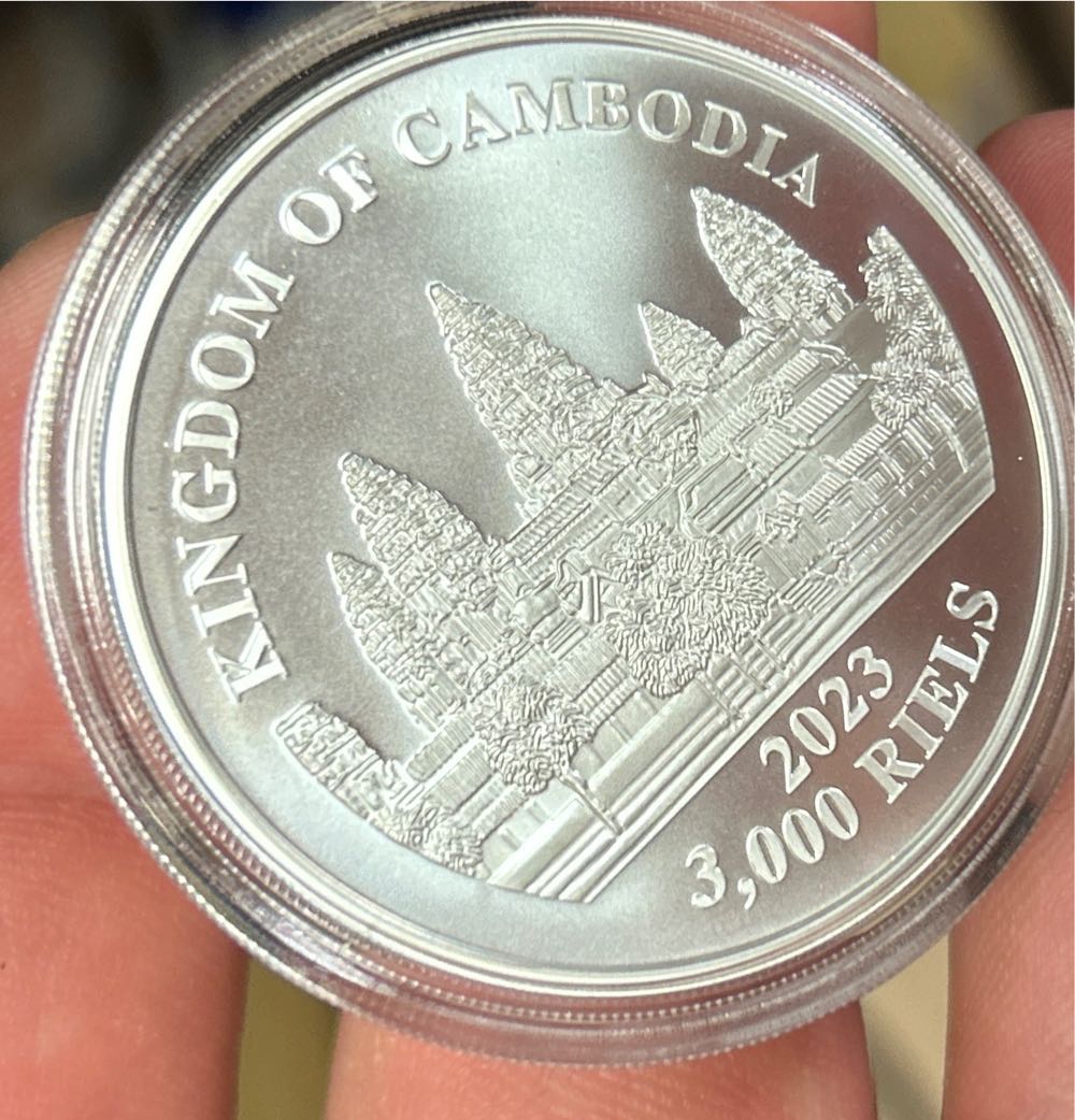 Cambodia Lost Tigers  coin collectible - Main Image 2