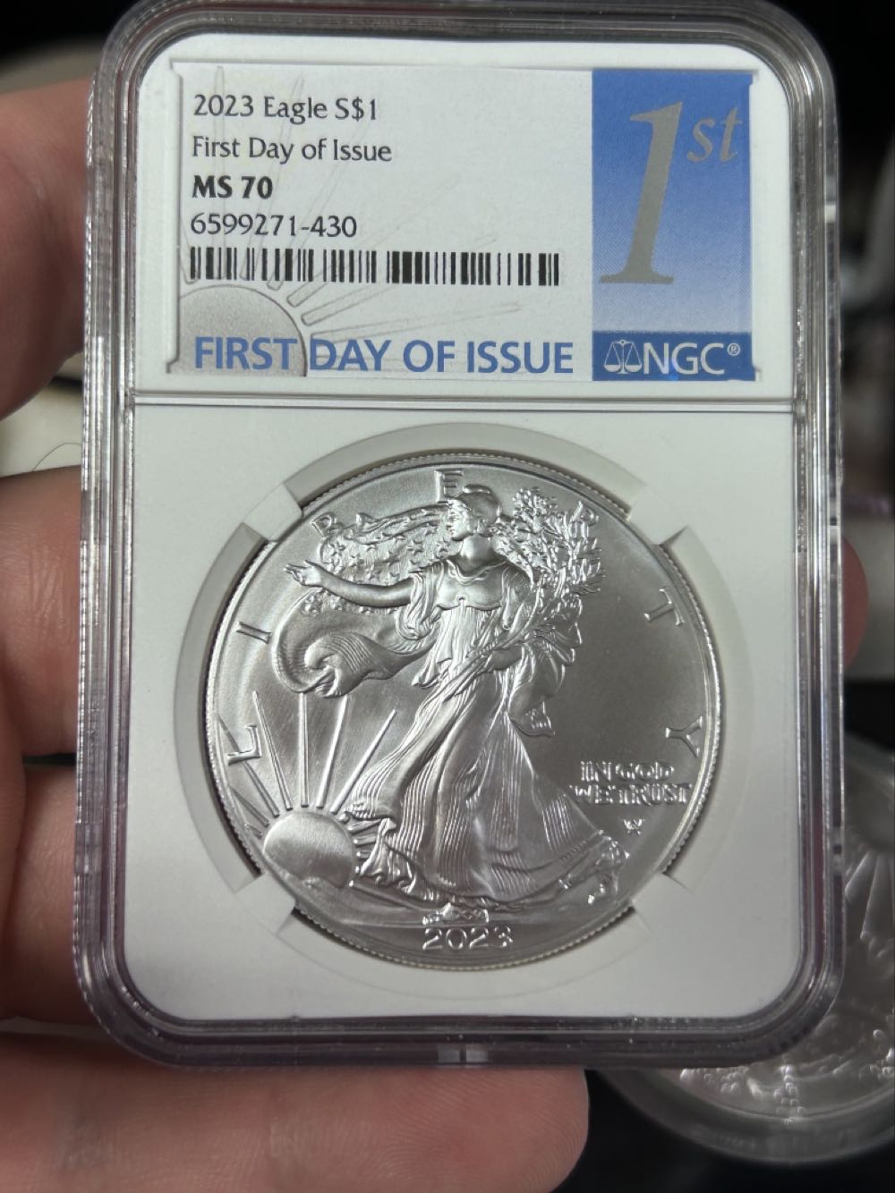 American Silver Eagle coin collectible - Main Image 1
