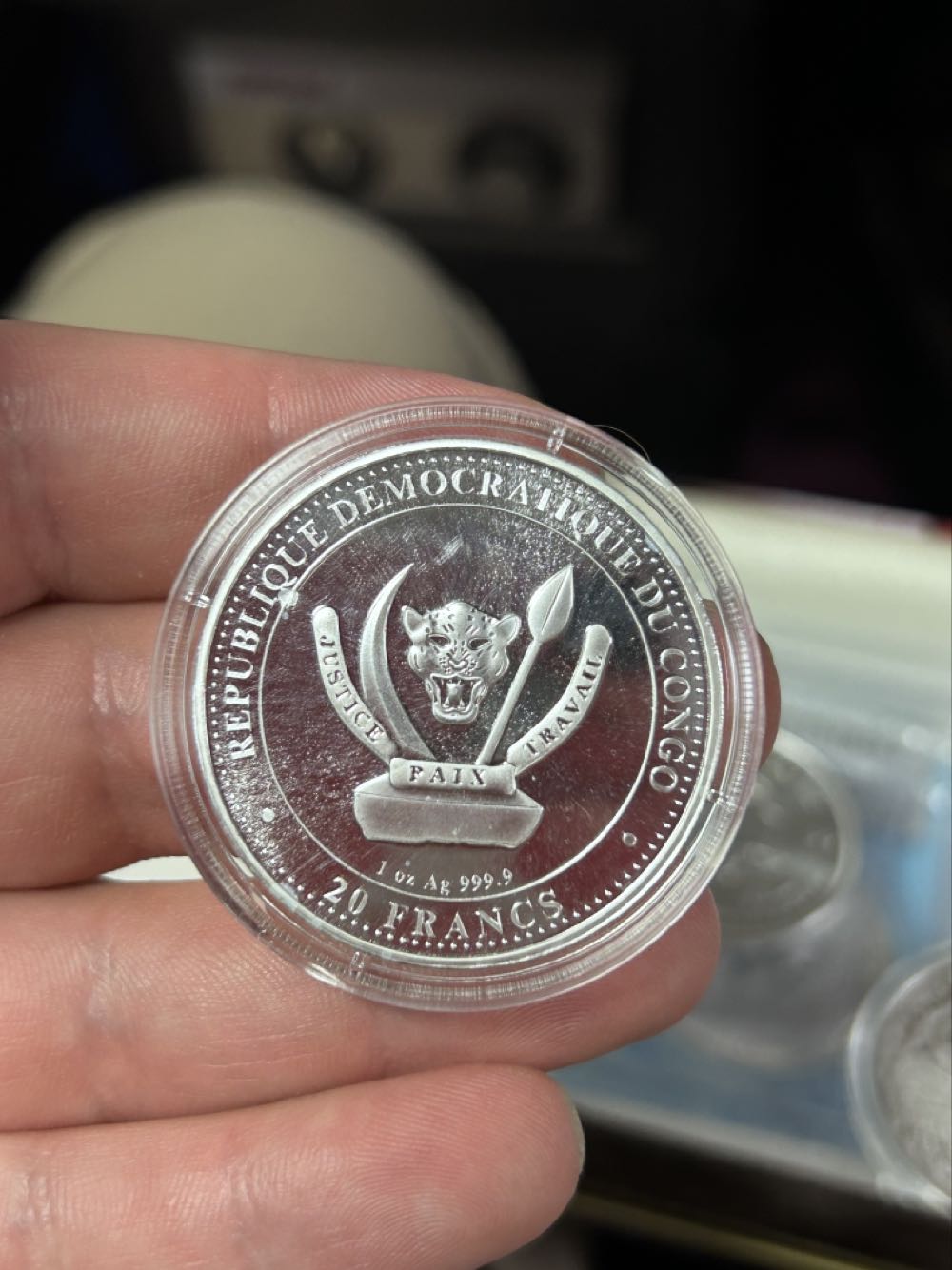 Congo Prehistoric Life  coin collectible - Main Image 2