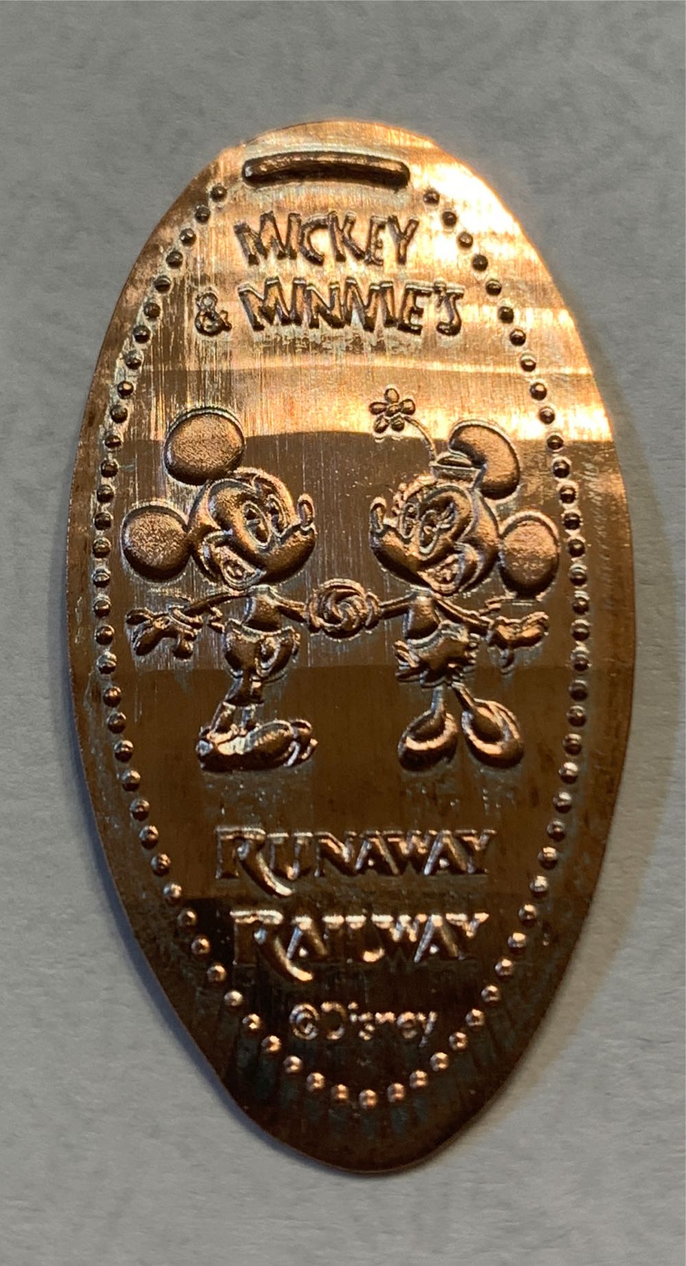 Mickey And Minnies Runaway Railway - Mickey and Minnie (2023)  coin collectible - Main Image 1