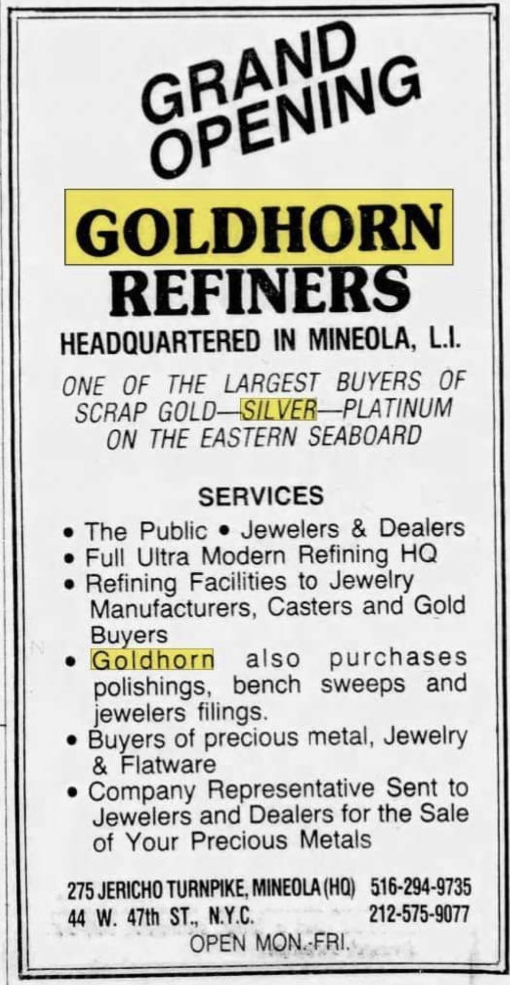 1.18 Oz Vintage GoldHorn Refiners   coin collectible - Main Image 3