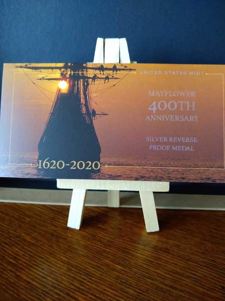 Mayflower 400th Anniversary 2020  coin collectible - Main Image 3