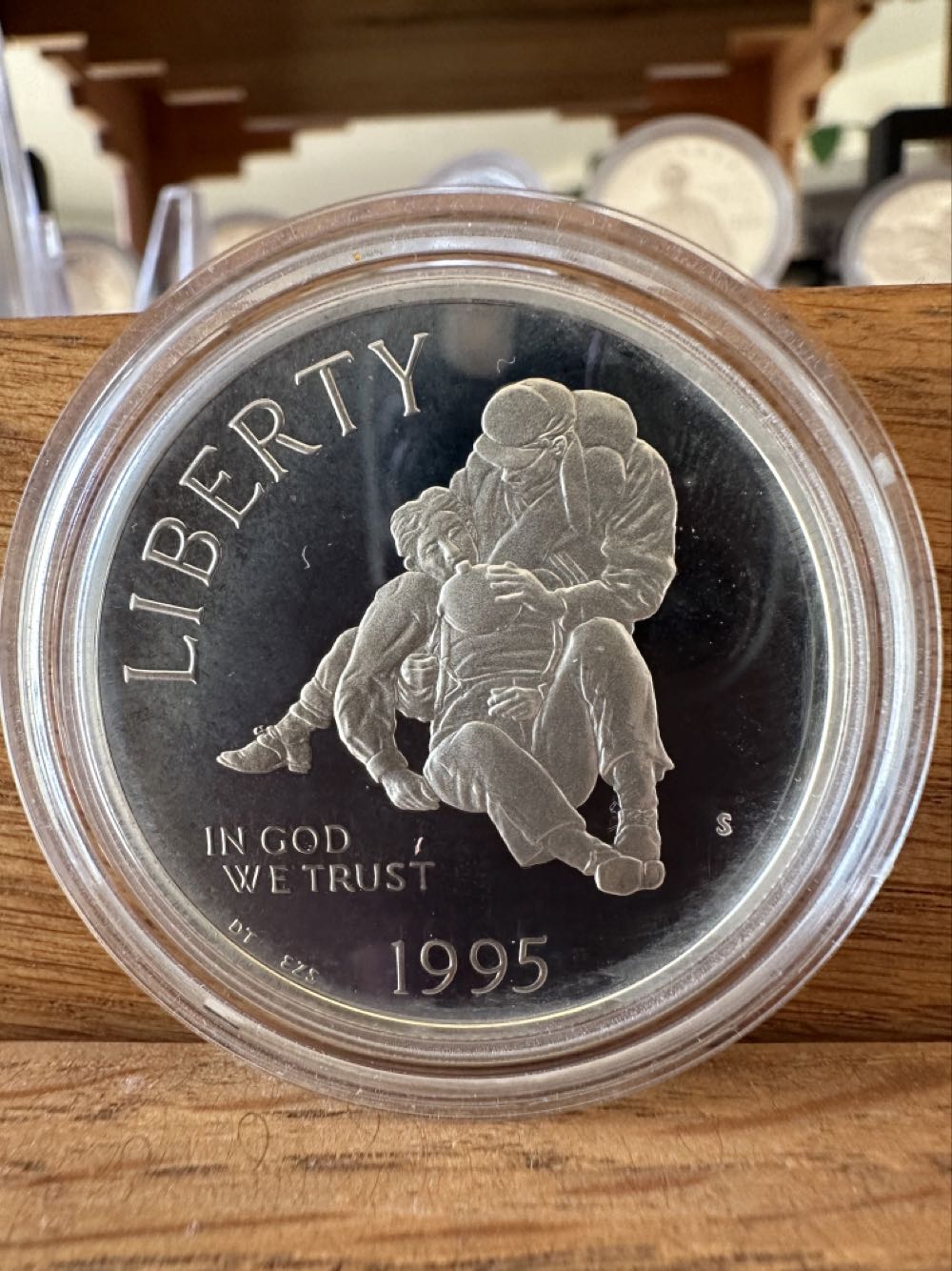 Commemorative Civil War Battlefield 1995 Silver Commemorative   coin collectible - Main Image 3