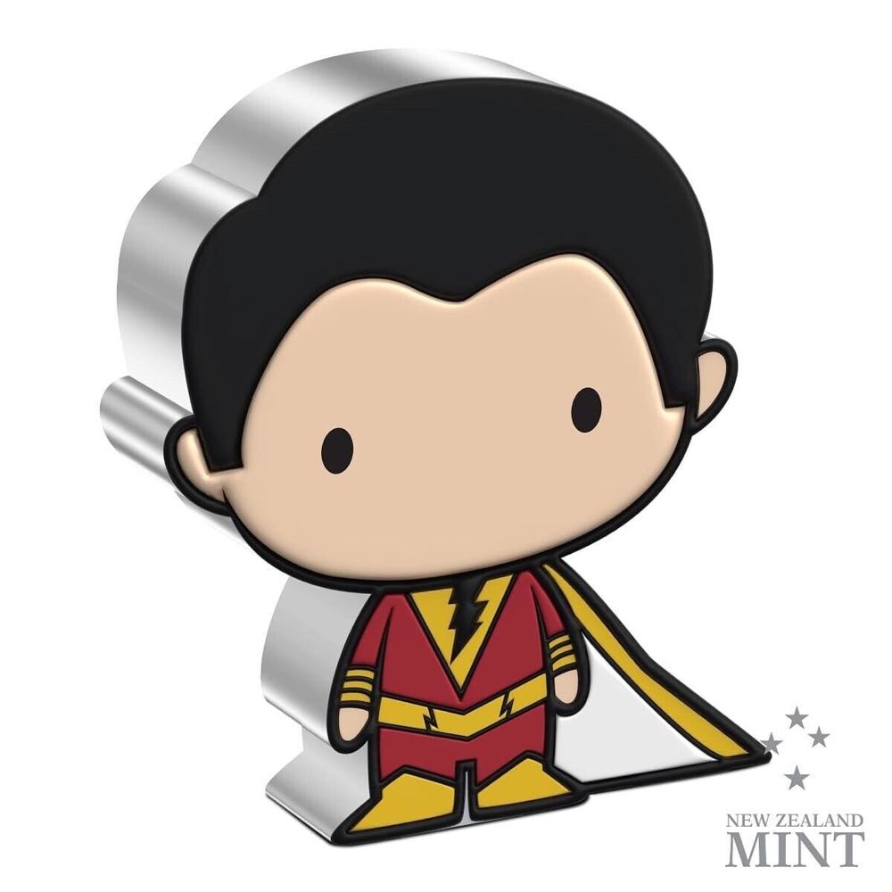 2023 Niue Chibi DC Comics Shazam! Fury of the Gods - 1 Oz Silver Coin   coin collectible - Main Image 2