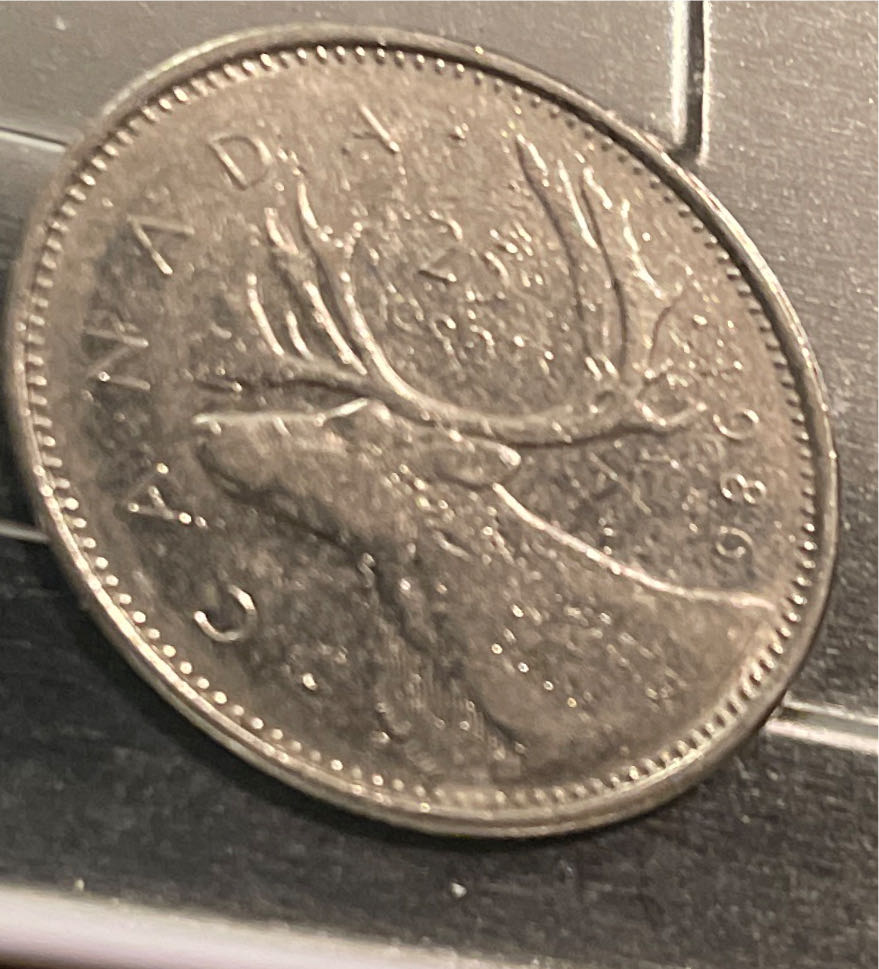 Canada 25 Cents 1986  coin collectible - Main Image 2