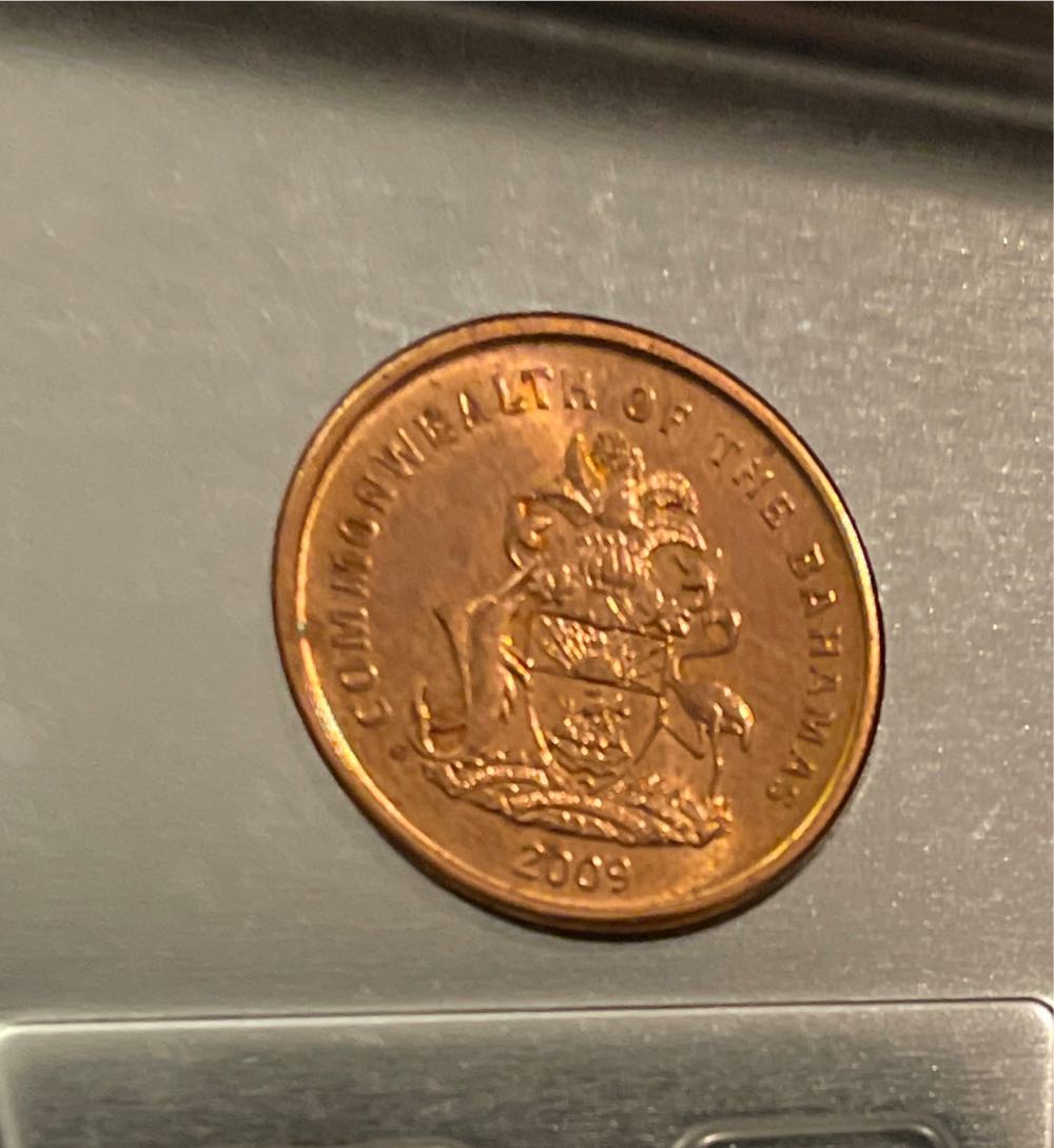 Bahamas 1 Cent 2009  coin collectible - Main Image 2
