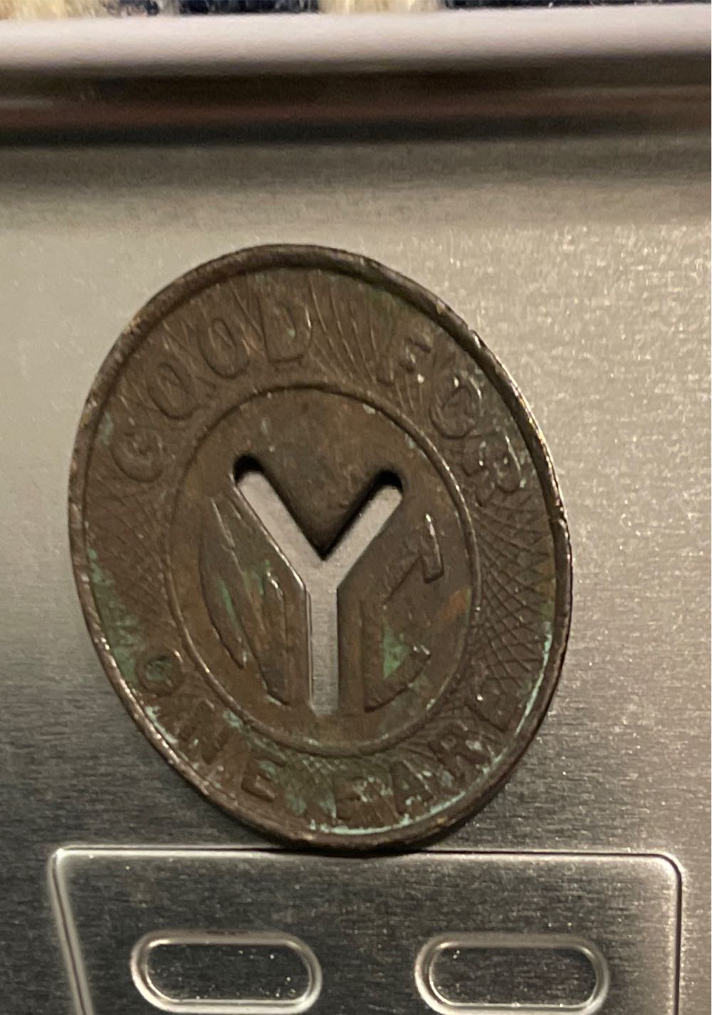New York City Transit Token 1953-1970  coin collectible - Main Image 2