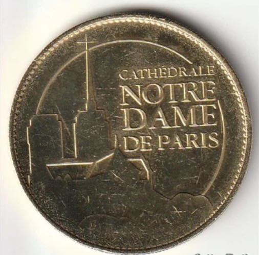 Notre Dame De Paris  coin collectible - Main Image 2