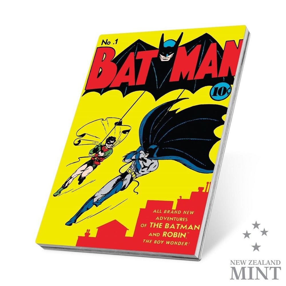 Niue 2023 Batman™ COMIX™ “Batman #1” (5.) 1 Oz Silver Coin with Original Packaging  coin collectible - Main Image 2