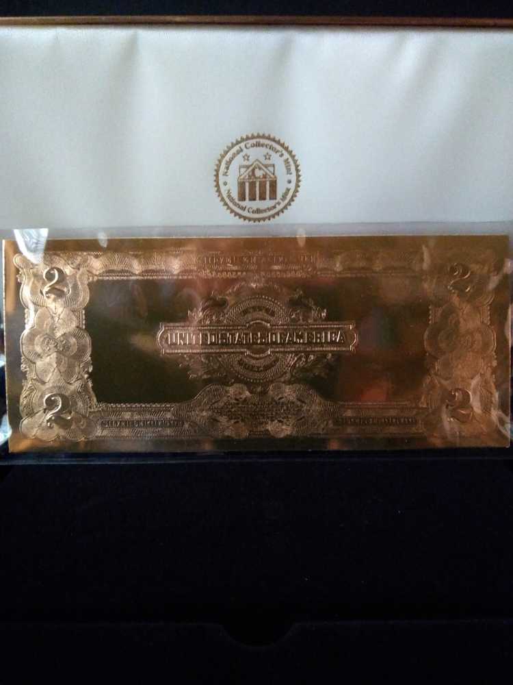 Gold Certificate $2 2000  coin collectible - Main Image 3