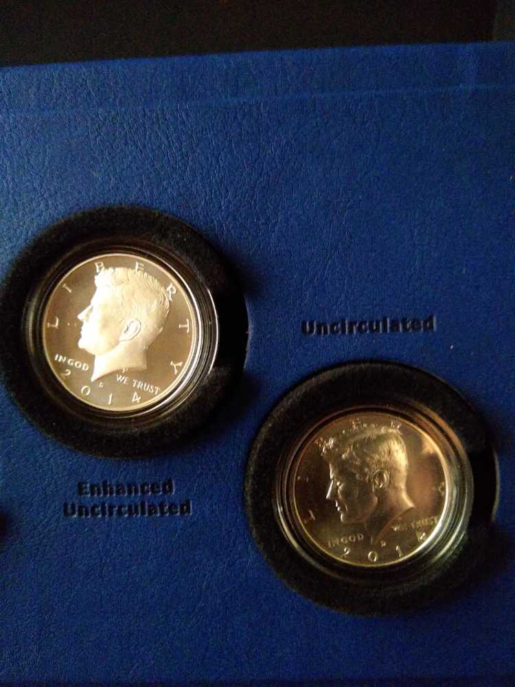 Kennedy 2014 50th Anniversary Half Dollar   coin collectible - Main Image 3