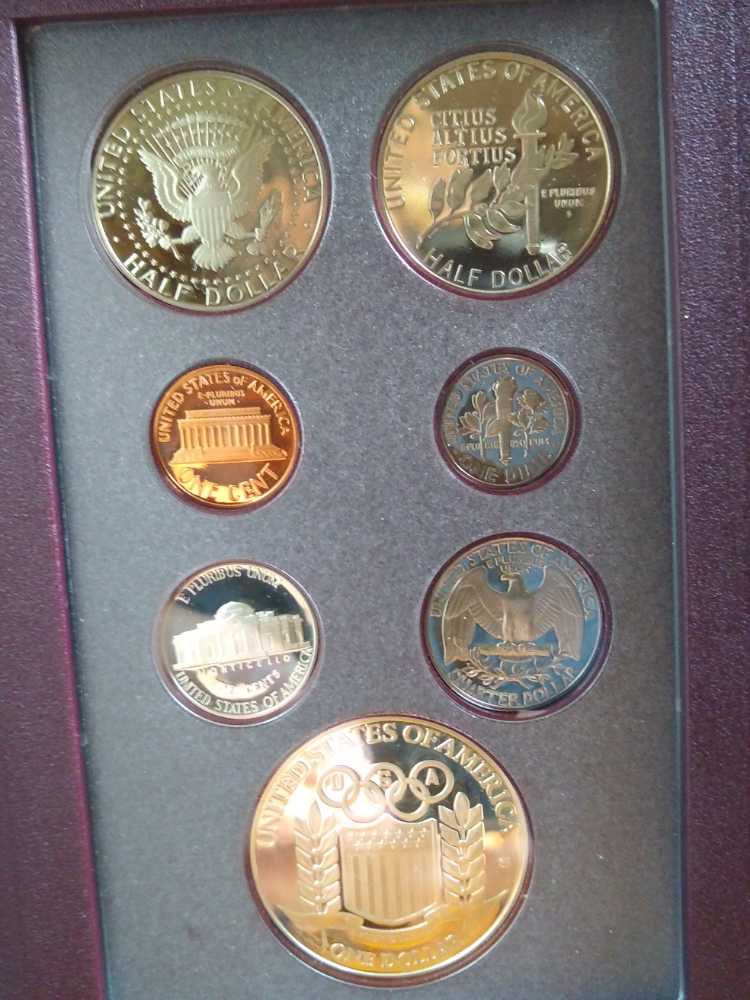 Prestige Olympic U.S. 1992 S Set   coin collectible - Main Image 2