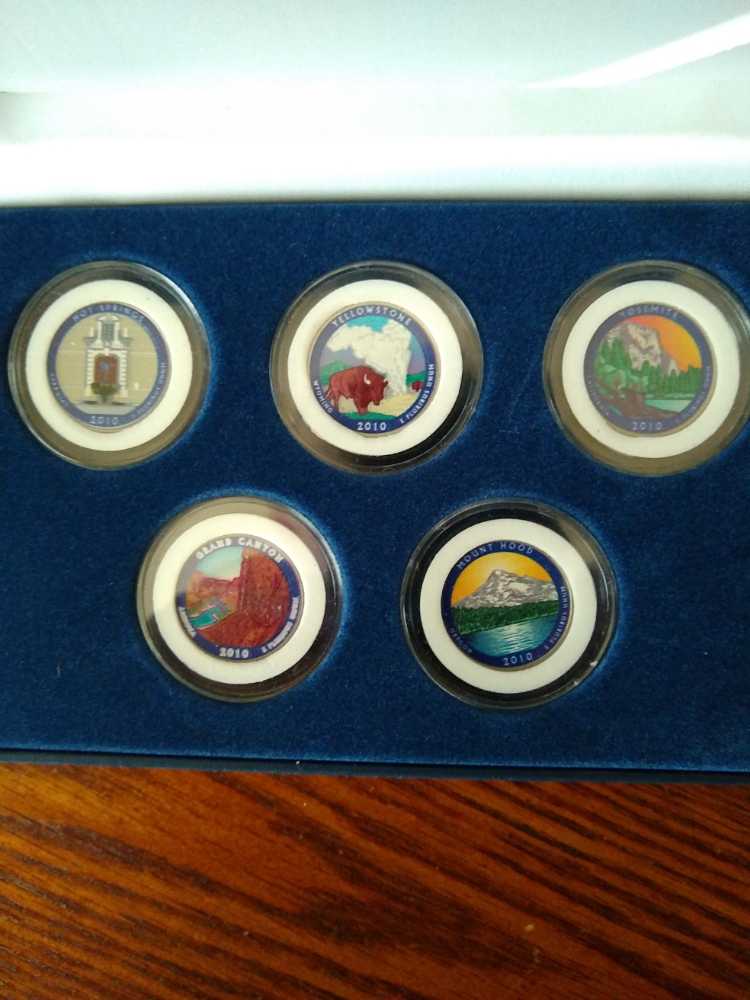 Quarter Park 2010 First Commemorative Mint Set  coin collectible - Main Image 2