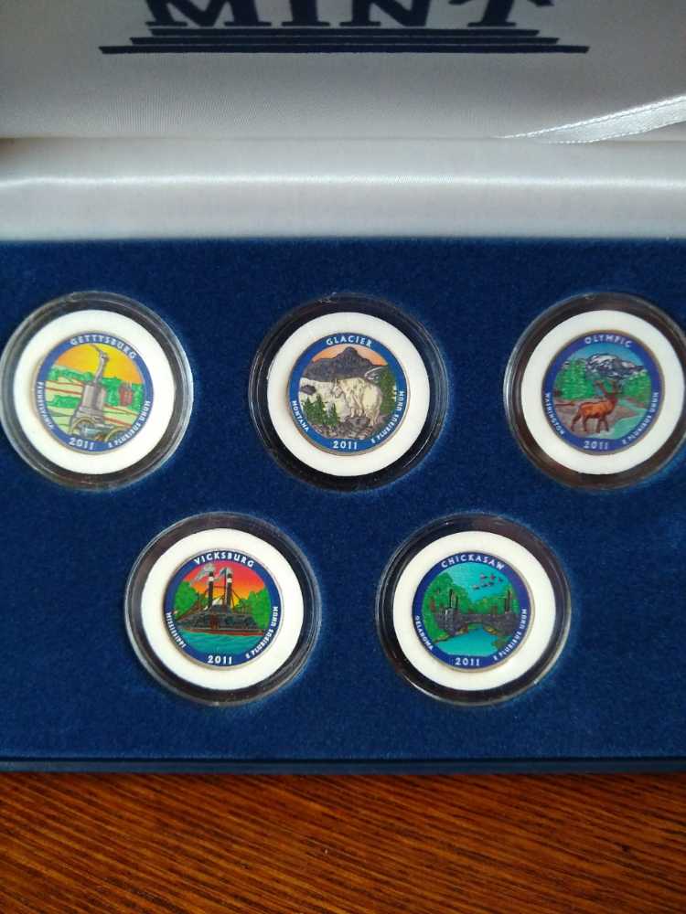 Quarter Park 2011 First Commemorative Mint coin collectible - Main Image 1