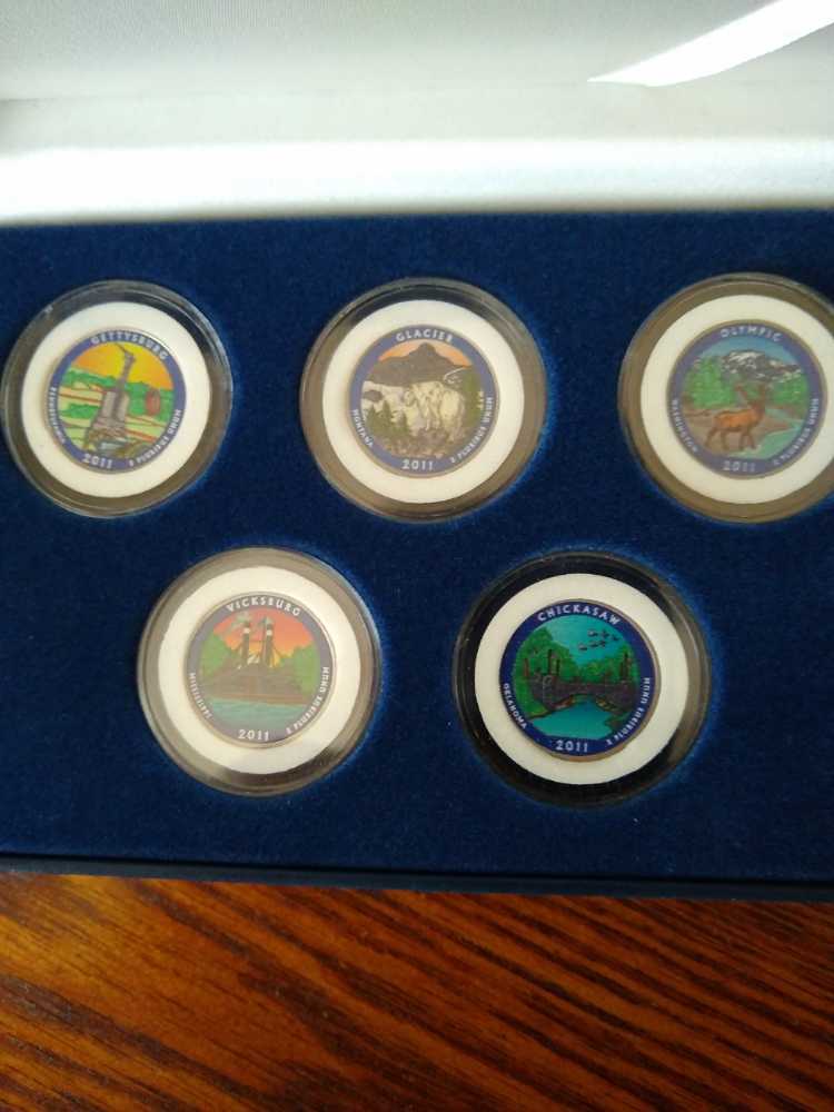 Quarter Park 2011 First Commemorative Mint coin collectible - Main Image 2