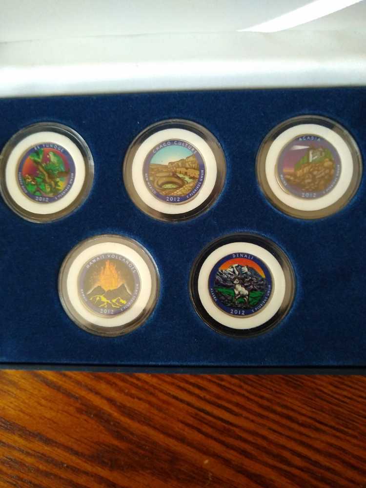 Quarter Park 2012 First Commemorative Mint   coin collectible - Main Image 2