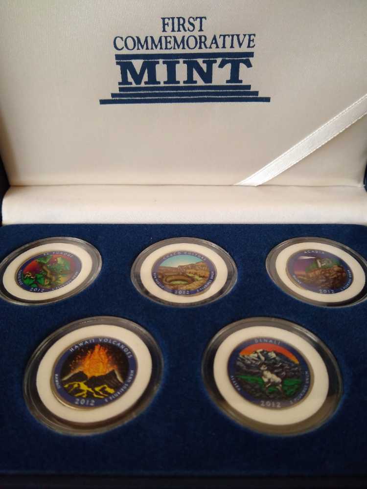 Quarter Park 2012 First Commemorative Mint   coin collectible - Main Image 3