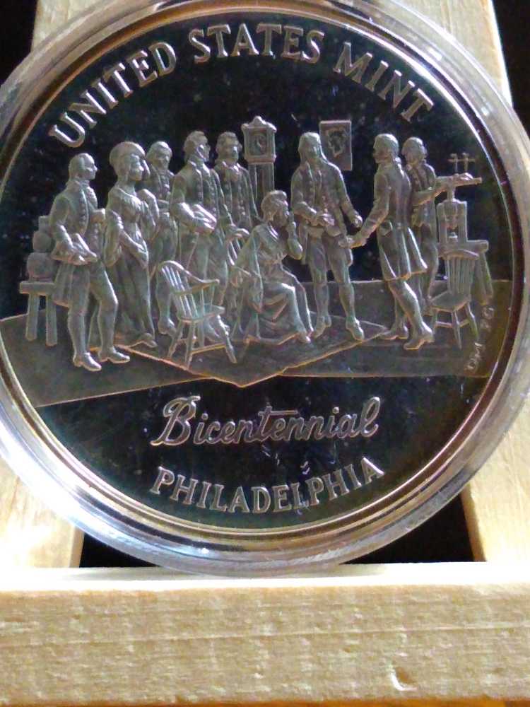 Commemorative Civil War Battlefield 1995 Silver Commemorative 