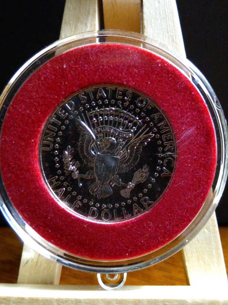 Colorized Merry Christmas  2021 Ornament   coin collectible - Main Image 2