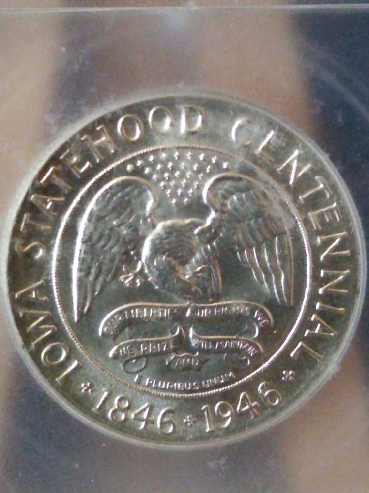 Commemorative, Iowa 1946  coin collectible - Main Image 2