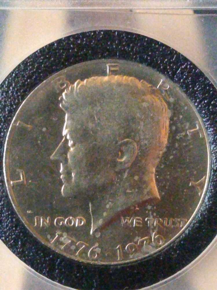 Kennedy 1976 Slabed  coin collectible - Main Image 2
